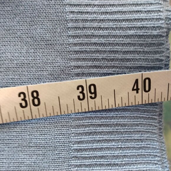 BNWT DUSTER LIGHTWEIGHT CARDIGAN SWEATER STONEWASHED BLUE MEDIUM - Picture 7 of 9